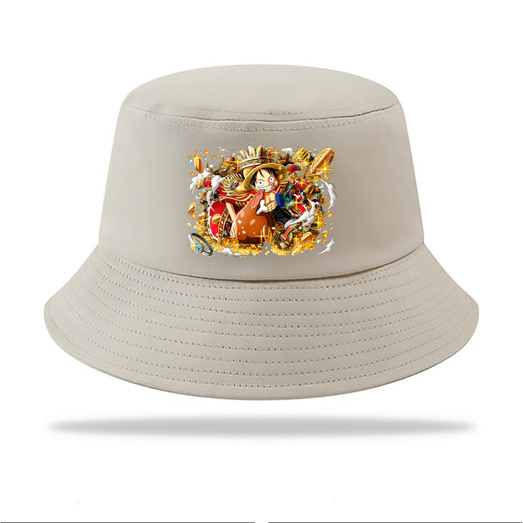 （画像用） ワンピース モンキー・D・ルフィ ONE PIECE Monkey D. Luffy アウトドア日除けバケットハット
